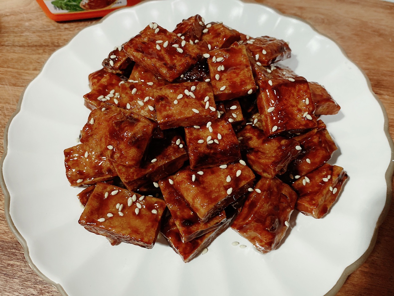 追剧小食之蜜汁豆干
