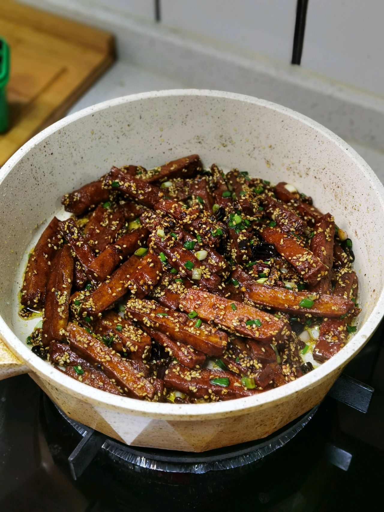 追剧夜宵绝配～怪味香干