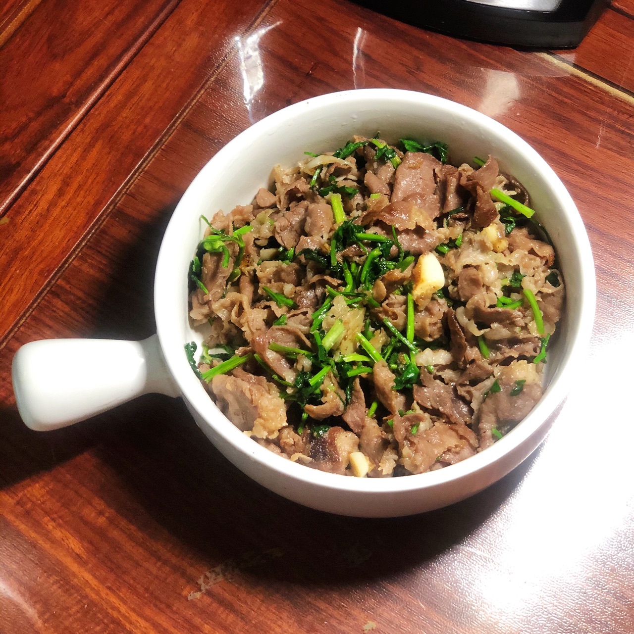 准备的早餐桌