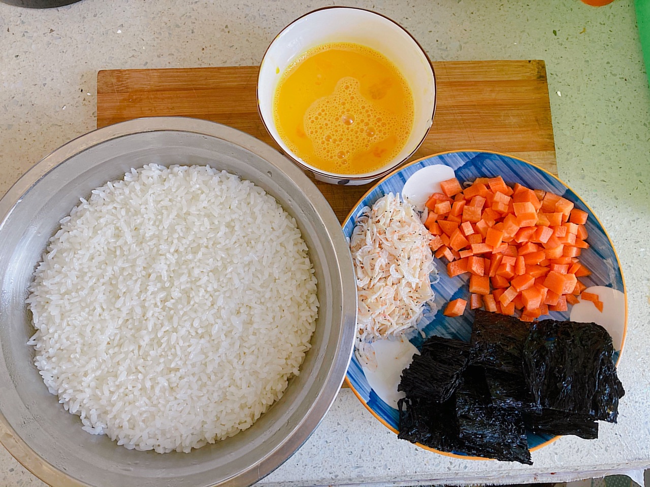 紫菜蛋炒饭