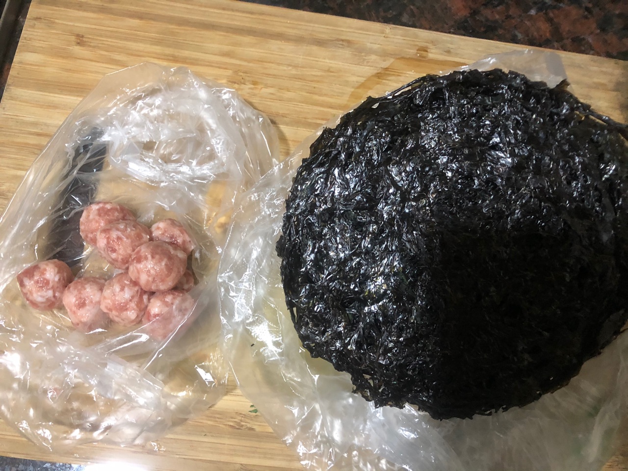 紫菜肉丸汤