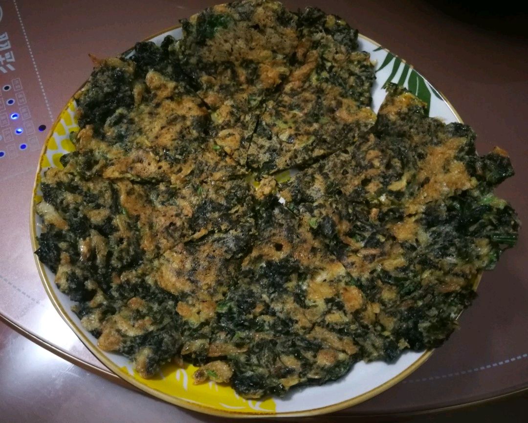 紫菜虾皮煎蛋