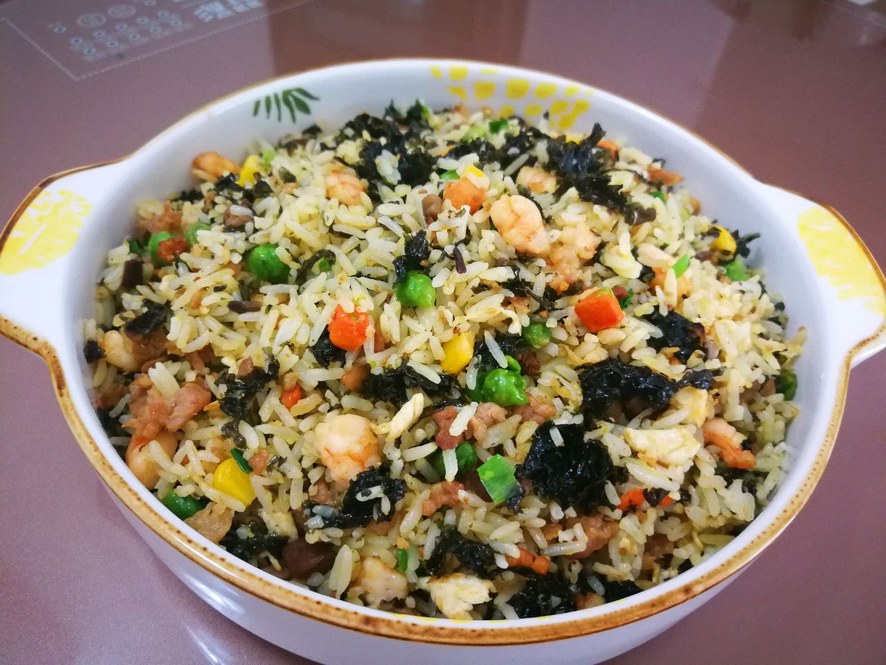 紫菜虾仁炒饭