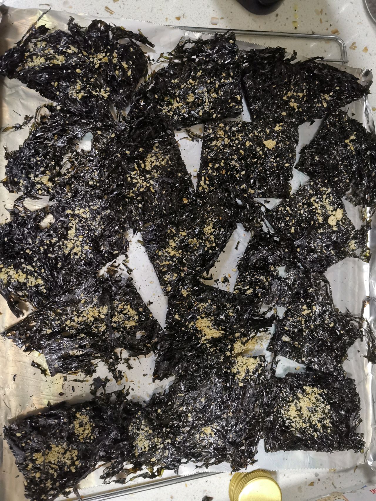 紫菜芝麻脆