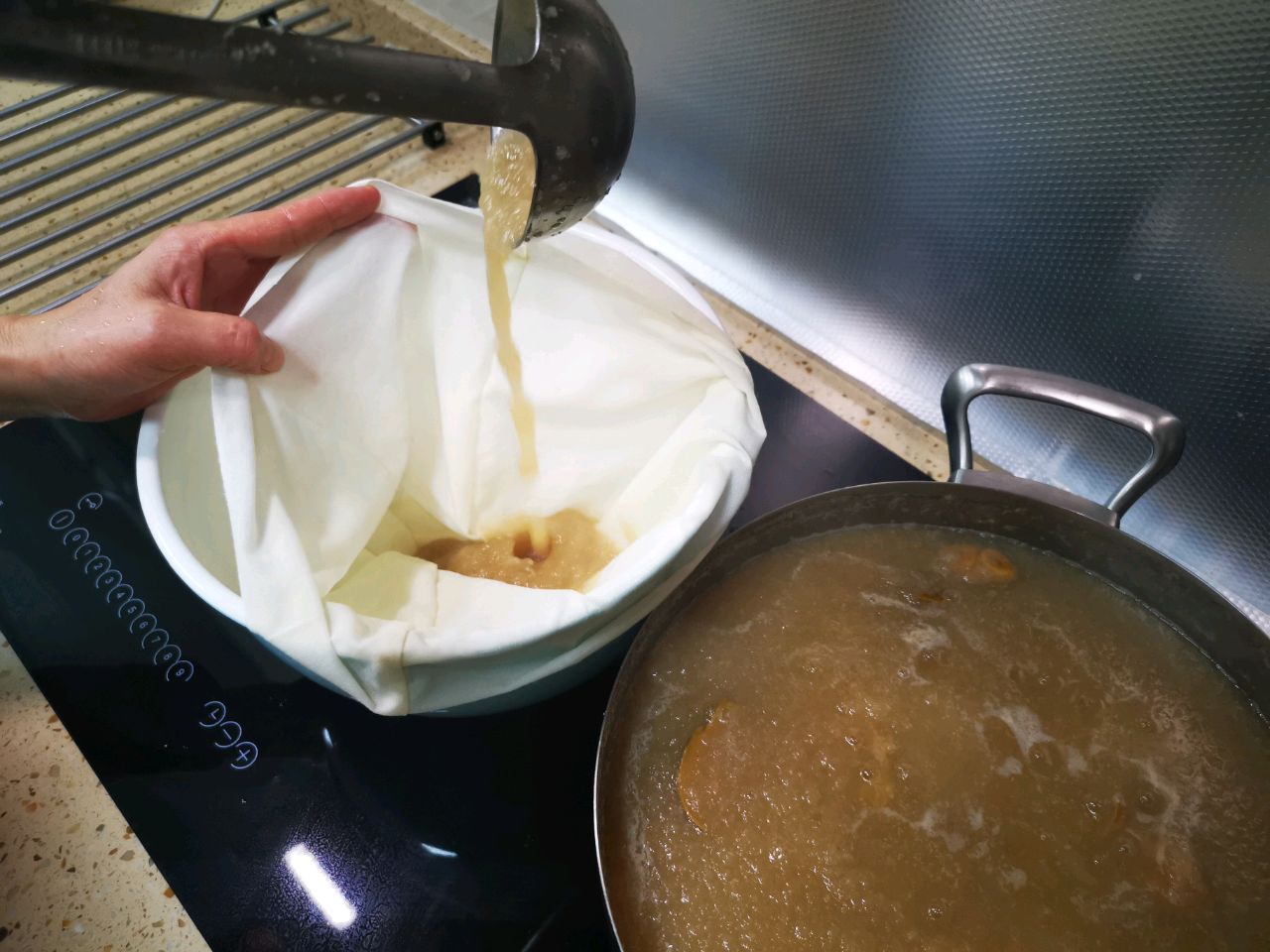 自家熬制川贝雪梨膏