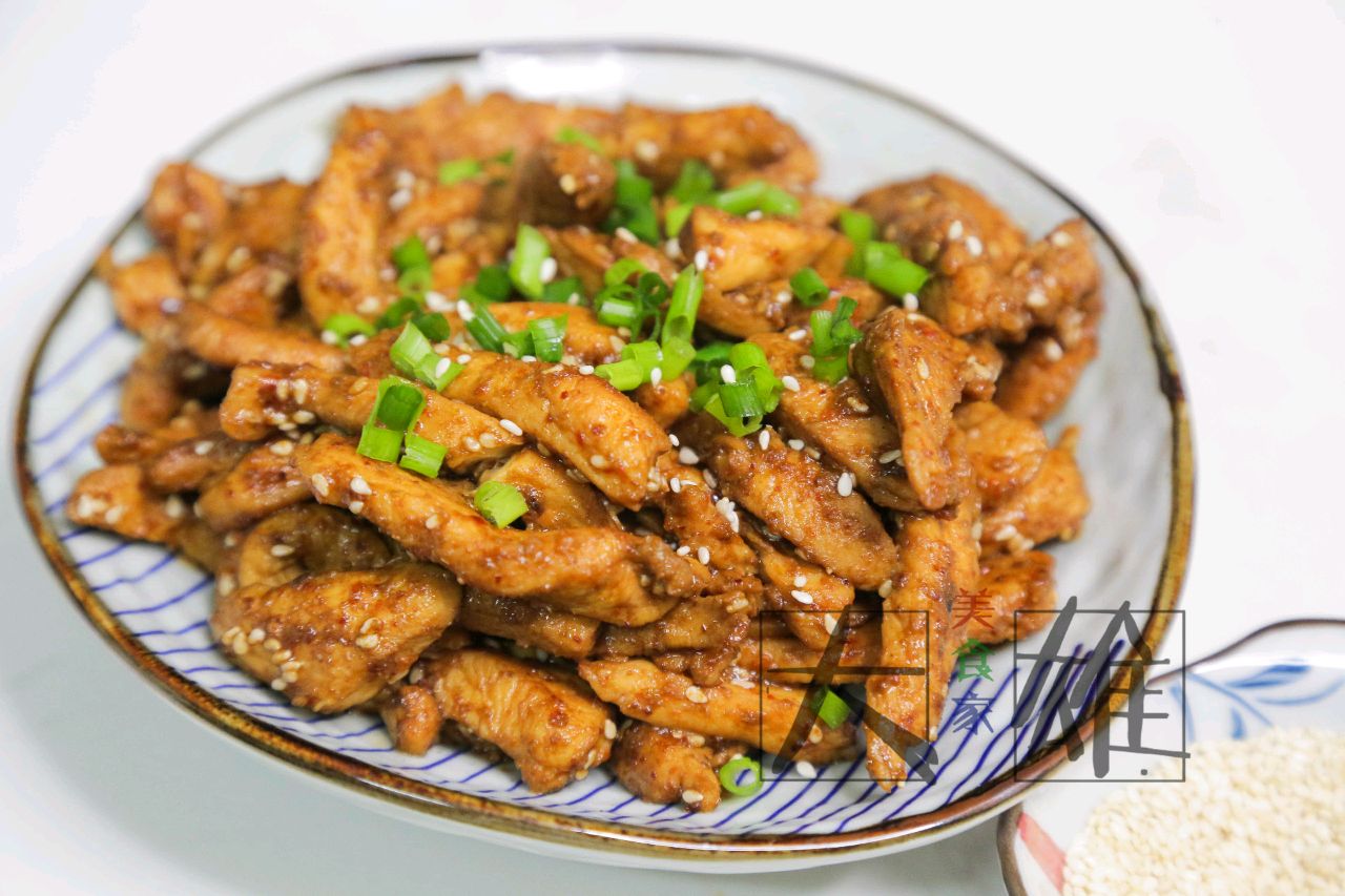孜然低脂煎鸡柳