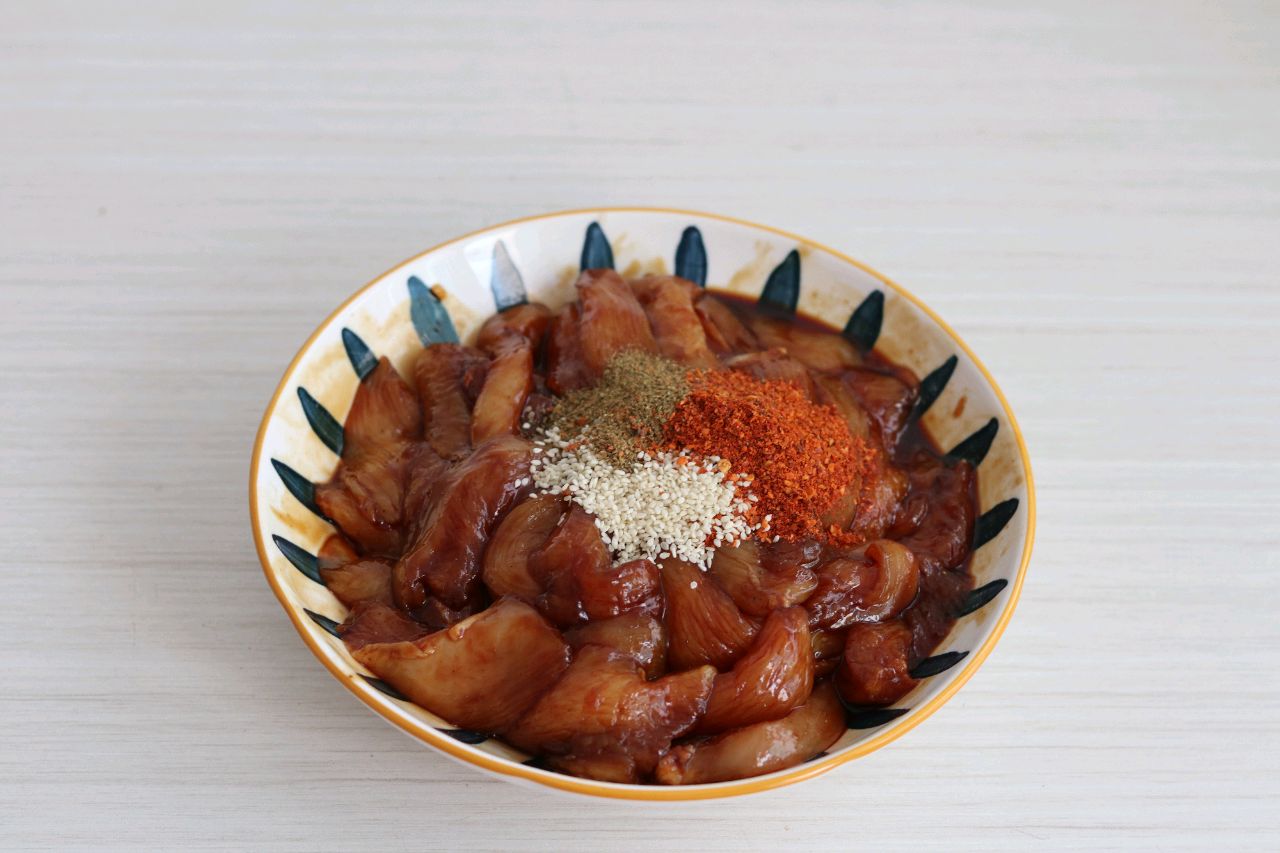 孜然鸡肉条，好吃不胖的小零食