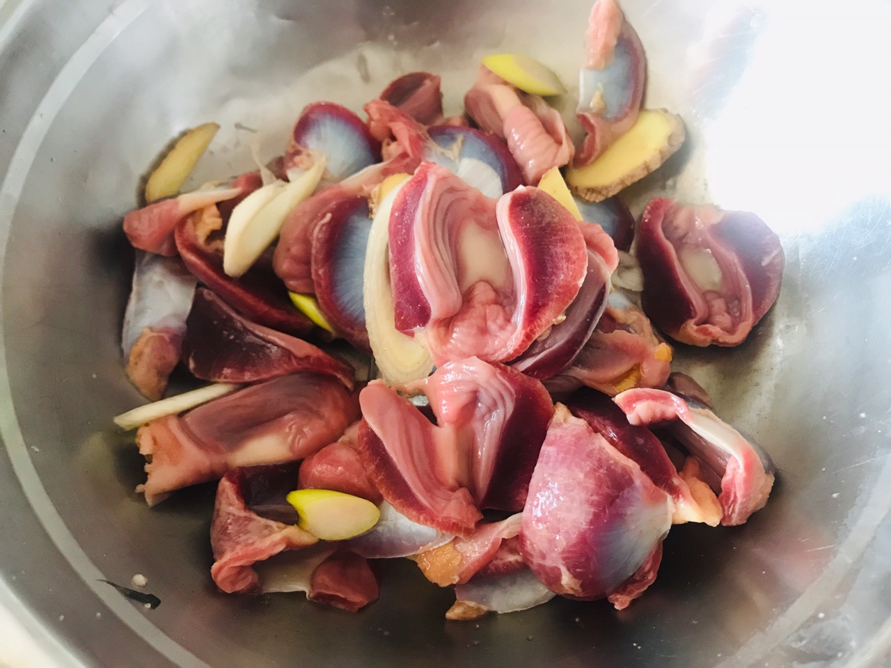 孜然鸡胗