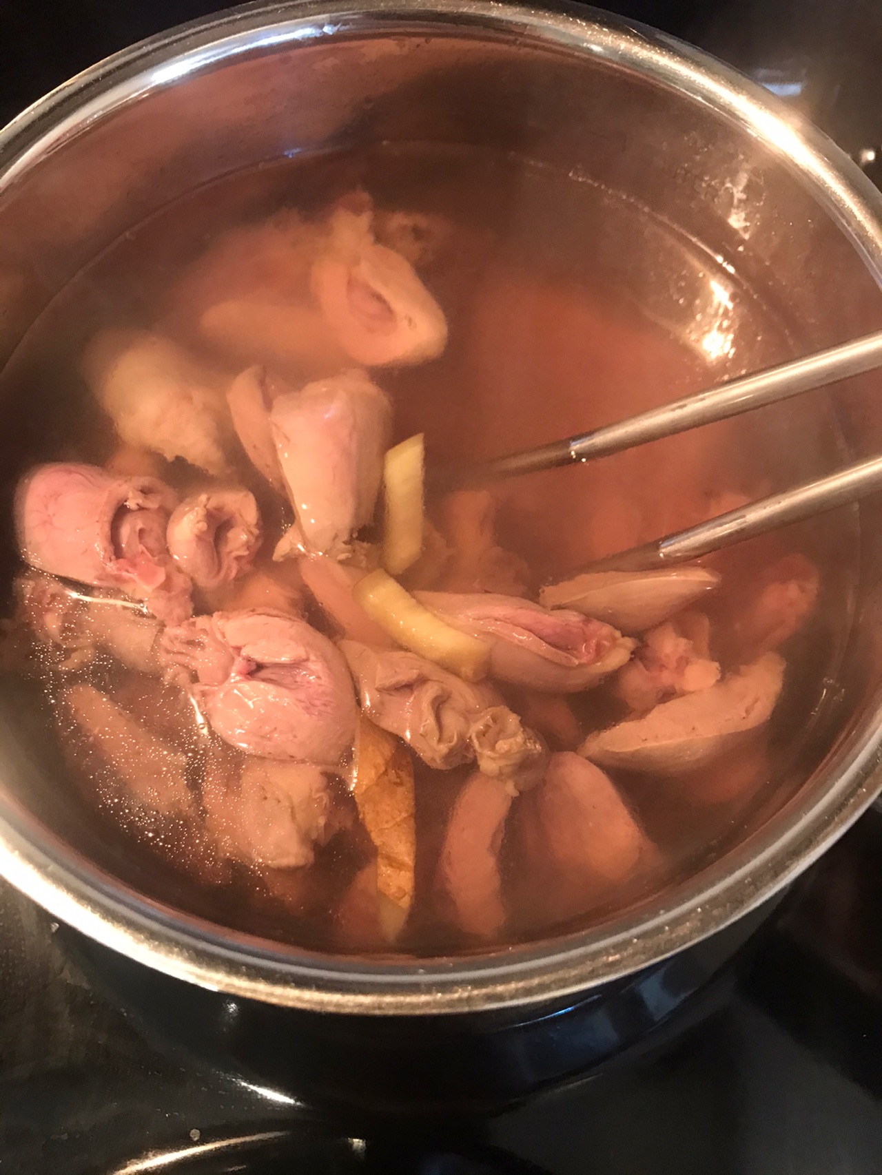 孜然尖椒酱爆鸡心