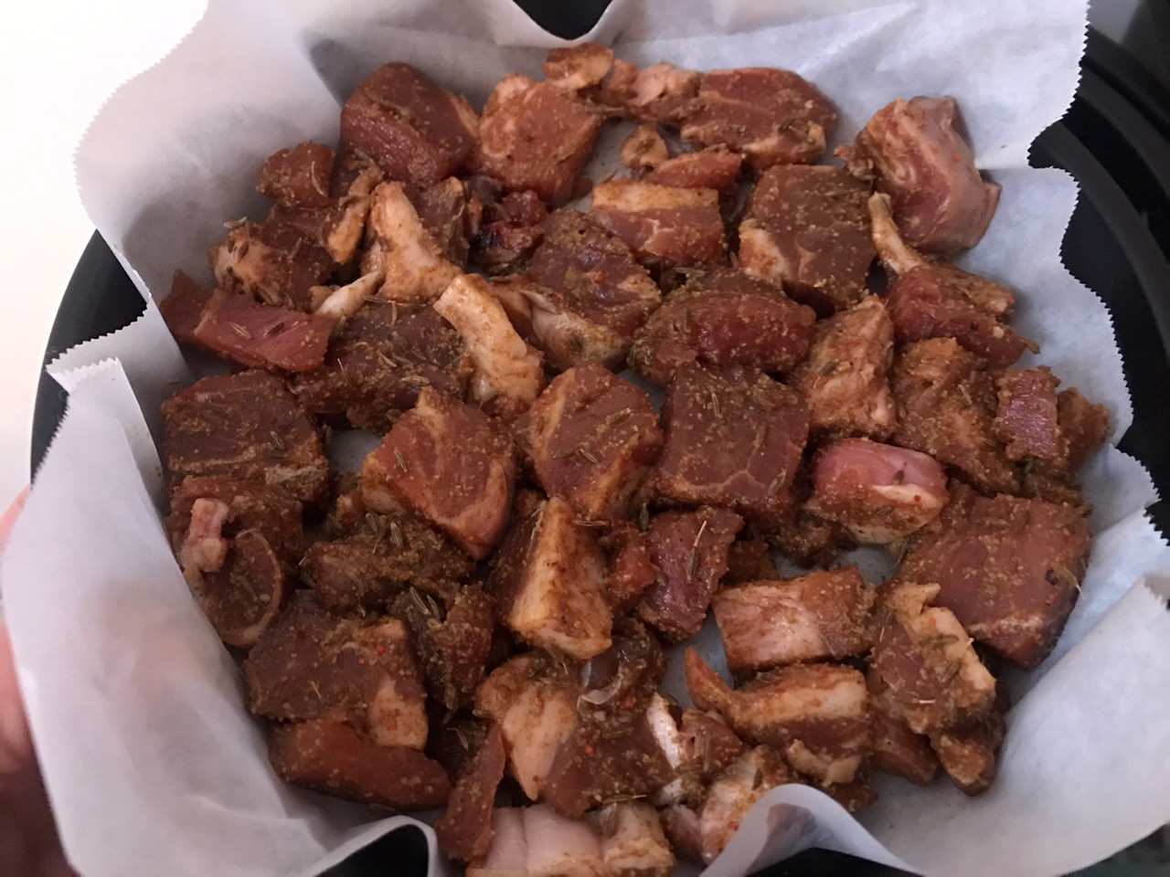 孜然烤羊肉（空气炸锅超简单版）