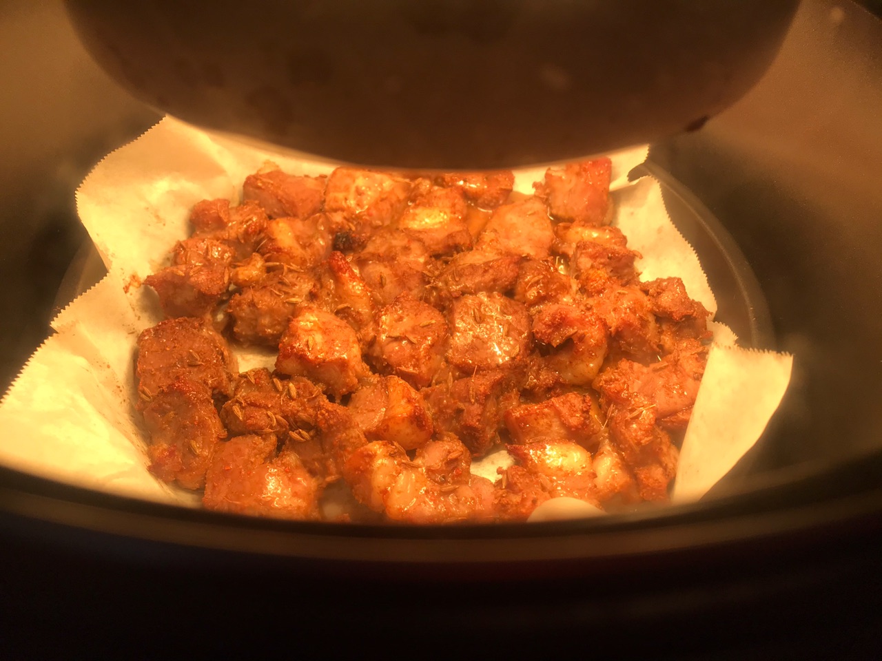 孜然烤羊肉（空气炸锅超简单版）
