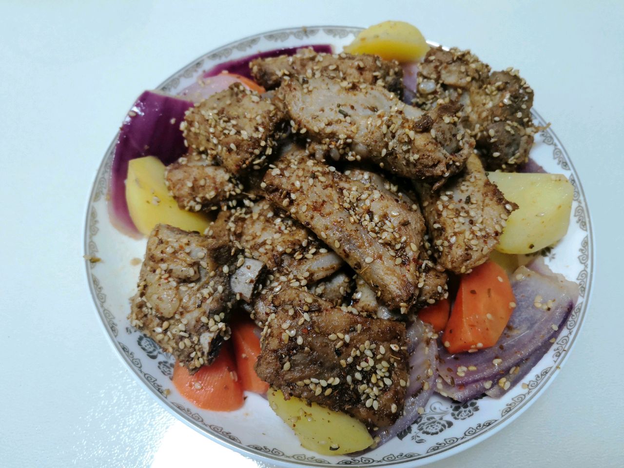 孜然排骨
