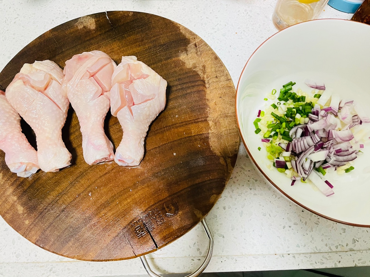 孜然蒜香鸡腿