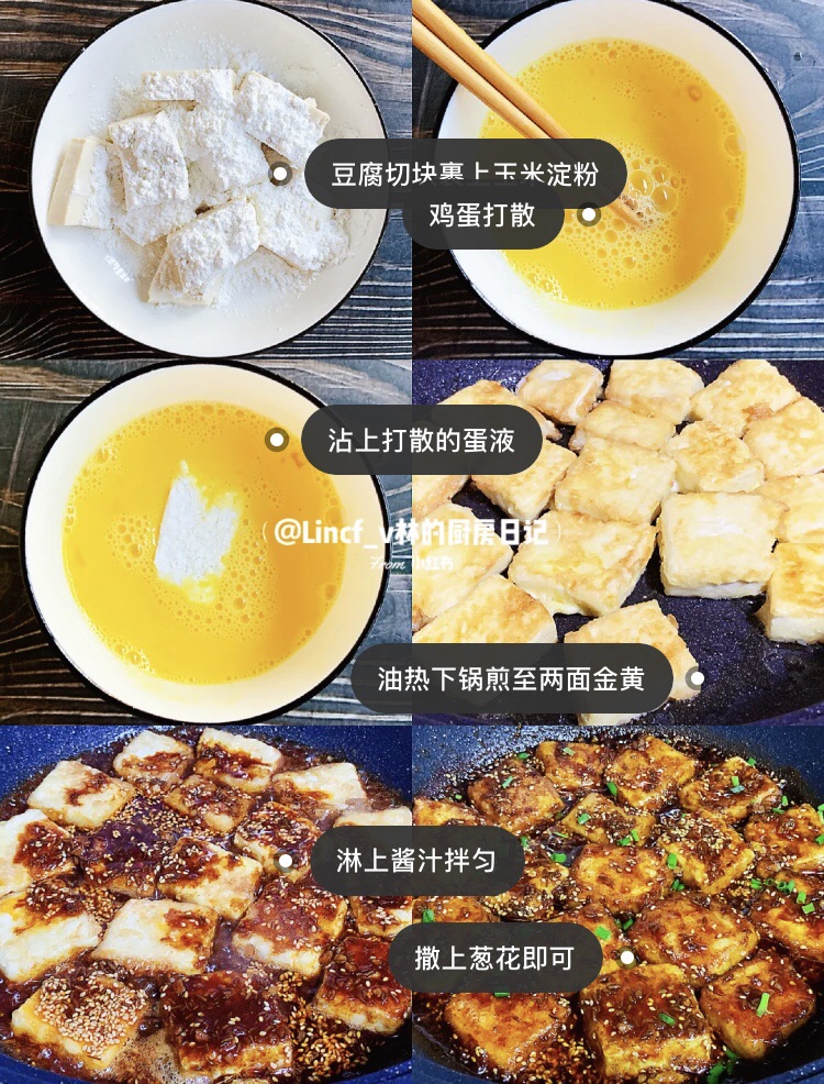 孜然香煎豆腐
