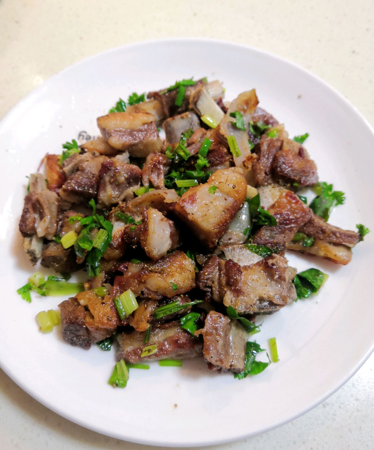 孜然香煎羊排
