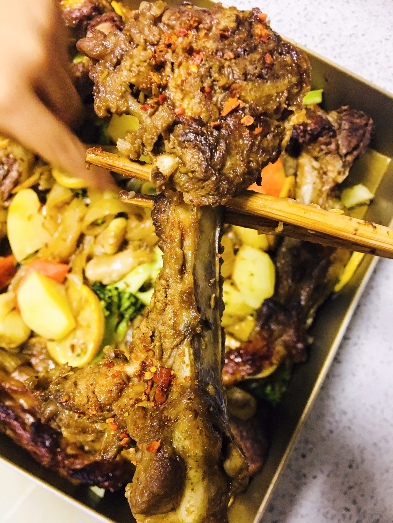 孜然香烤羊排|家庭烤箱轻松做㊙️