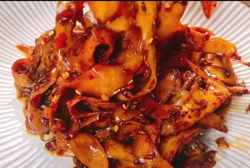 孜然香辣杏鲍菇