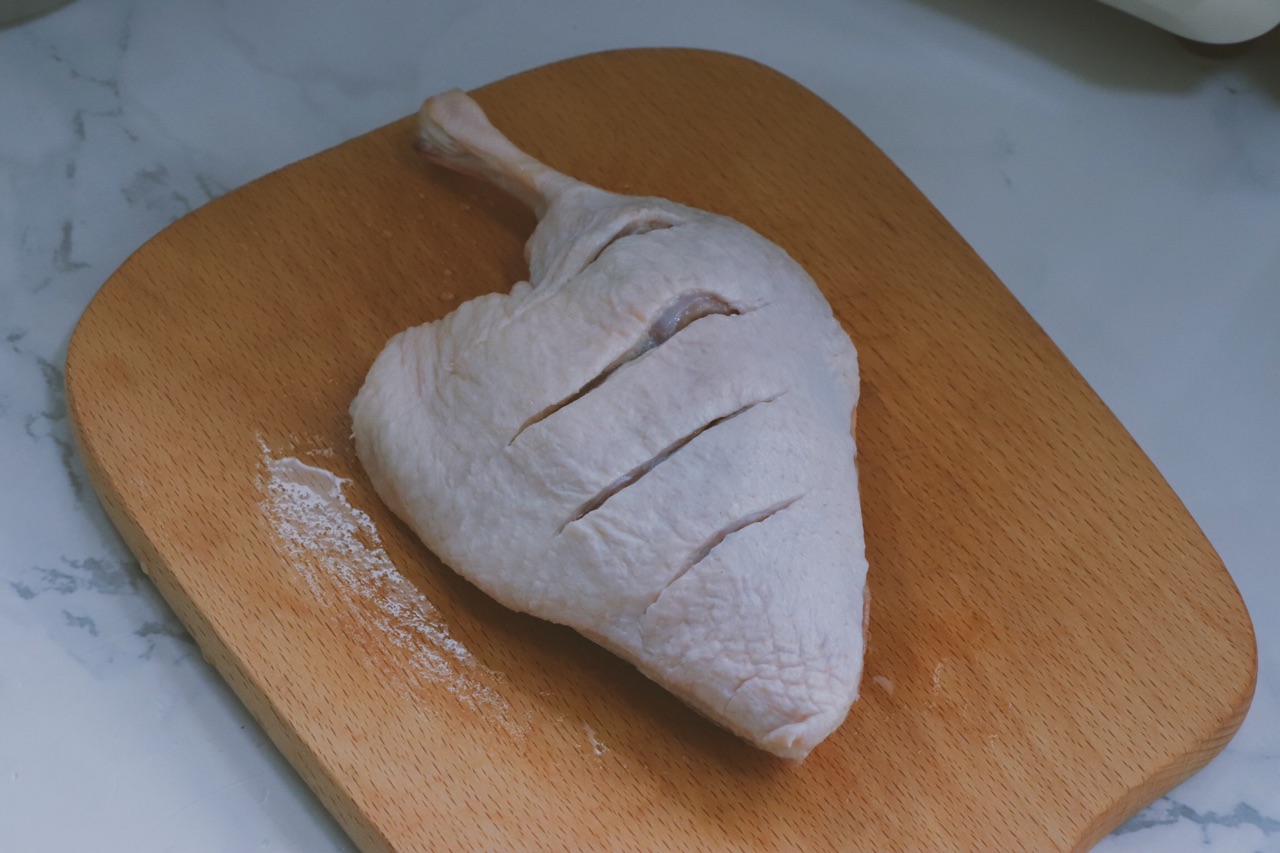孜然鸭腿