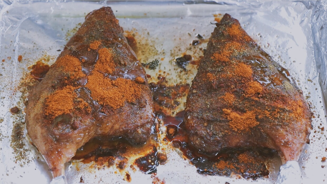 孜然鸭腿