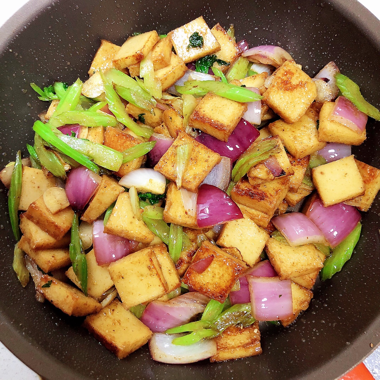 孜然鱼豆腐