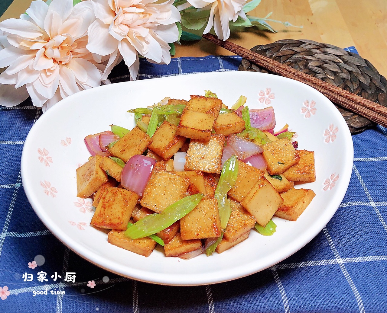 孜然鱼豆腐
