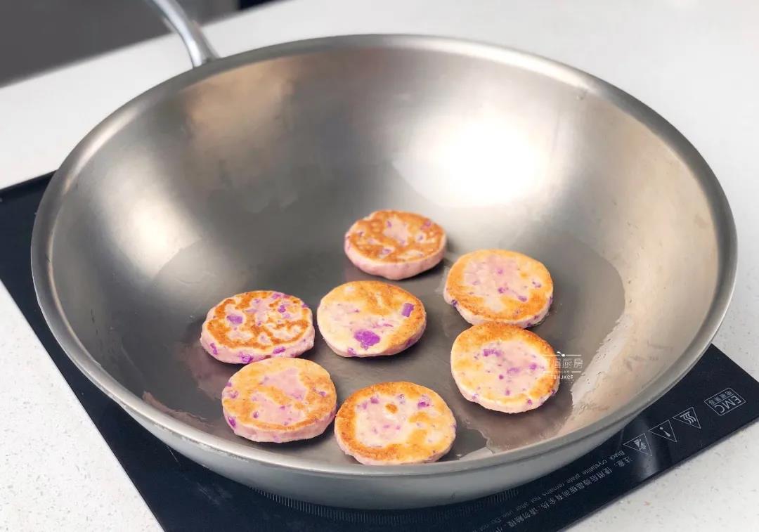 紫色山药饼