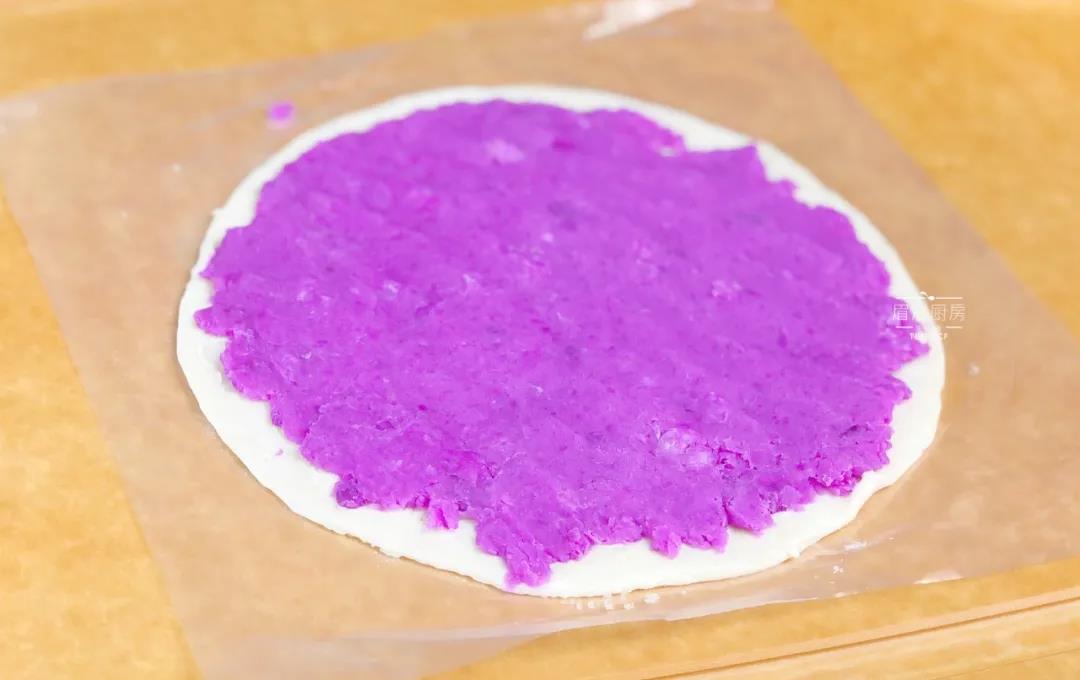 紫山药手抓饼卷