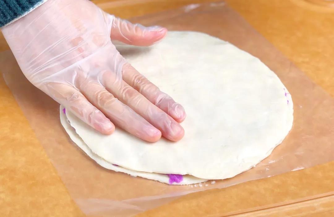 紫山药手抓饼卷