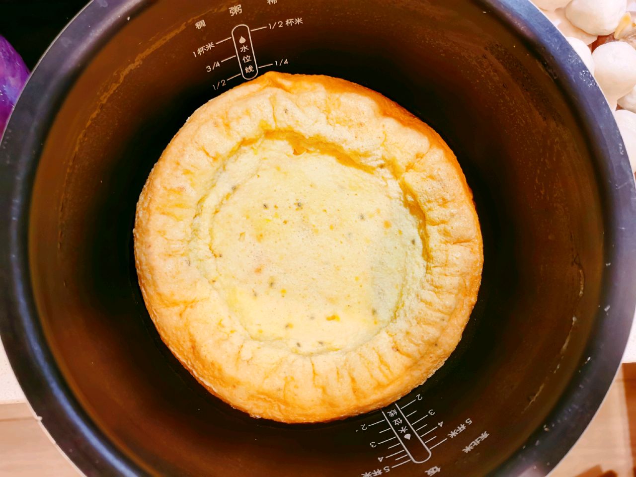 紫薯板栗生日蛋糕（电饭锅版）