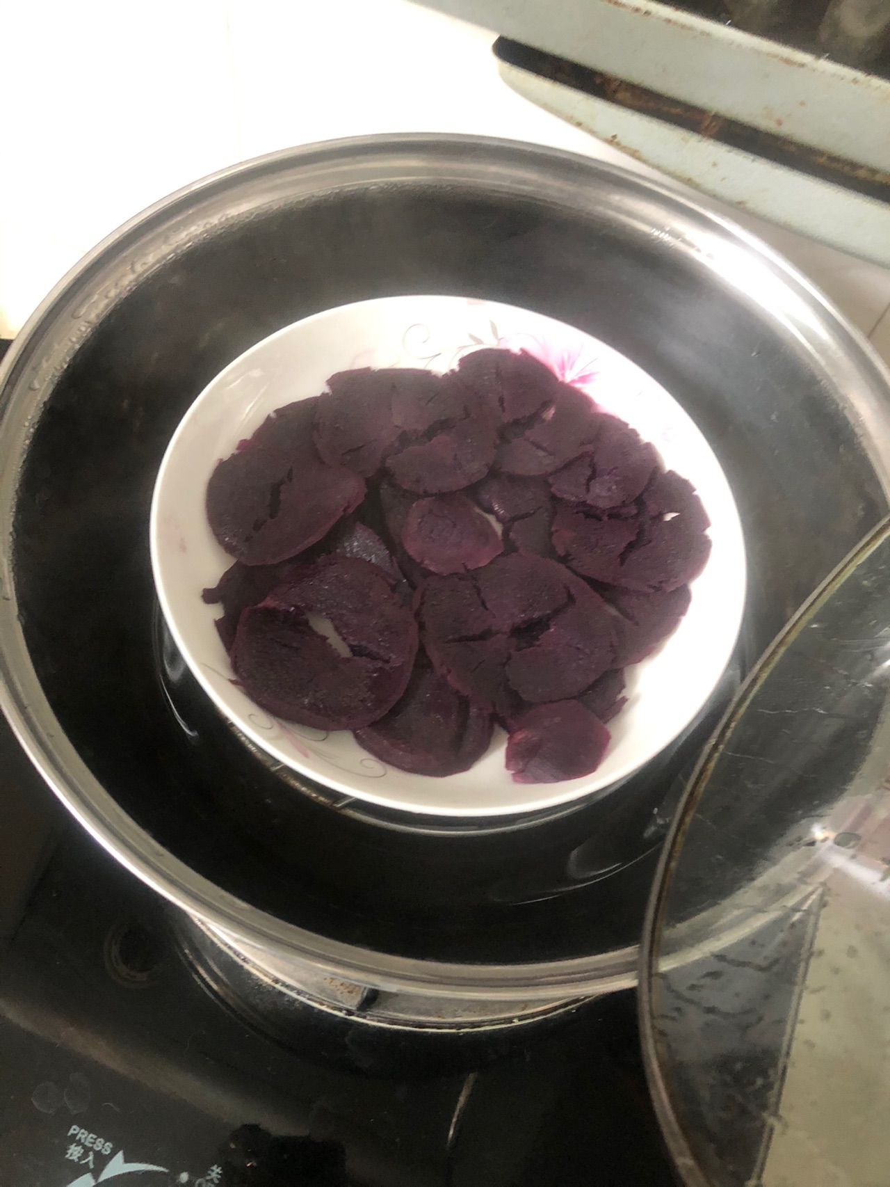 紫薯红豆吐司