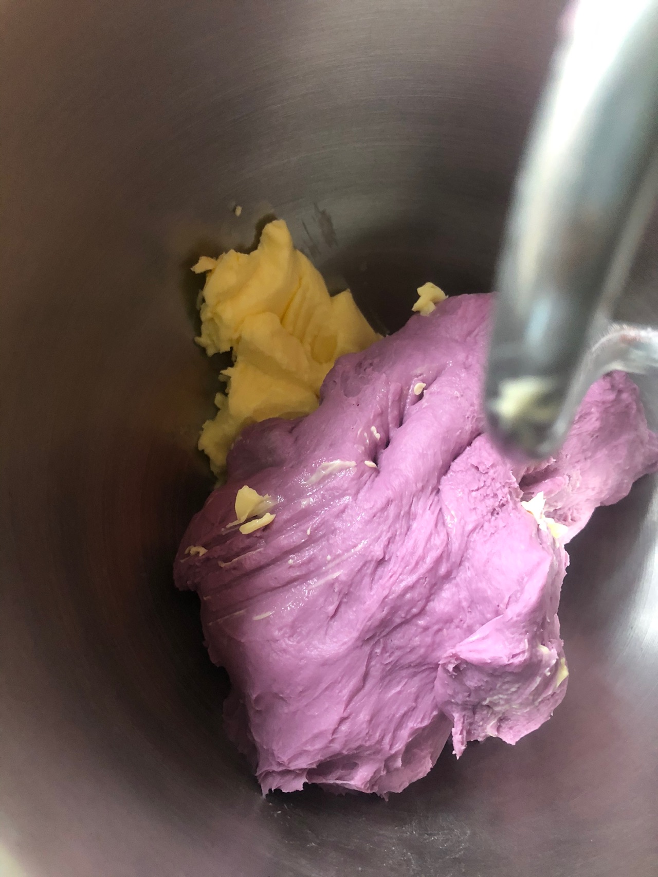 紫薯红豆吐司