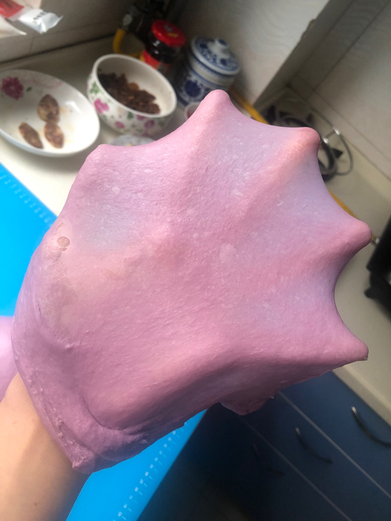 紫薯红豆吐司