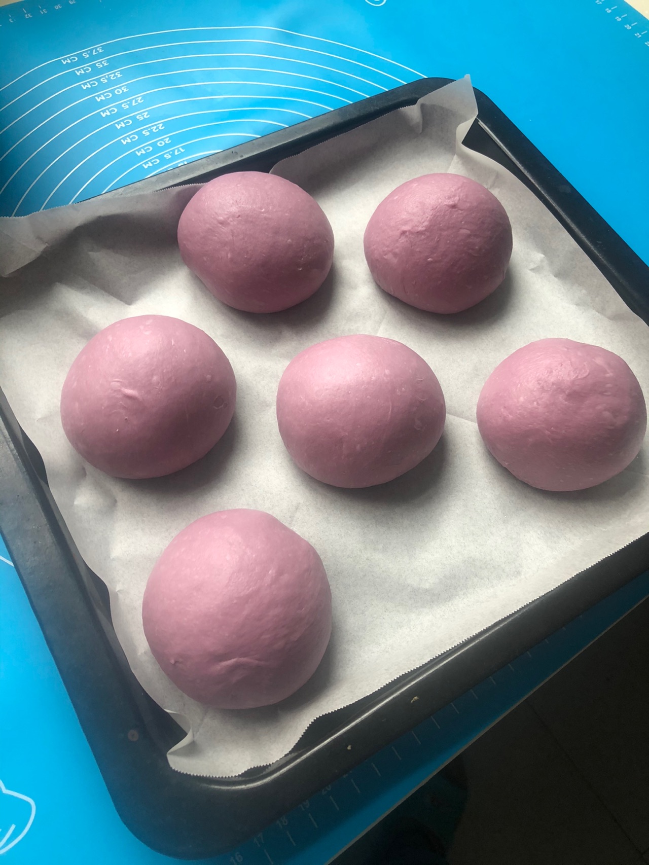 紫薯红豆吐司