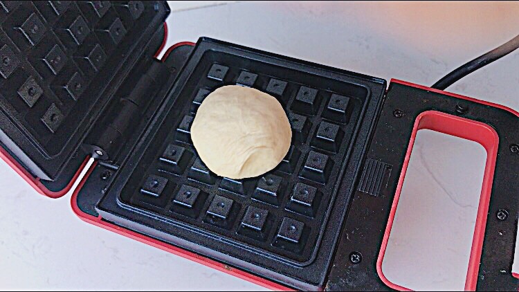 紫薯华夫饼