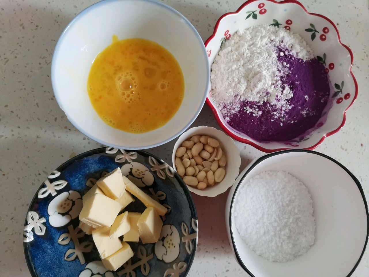 紫薯花生饼干