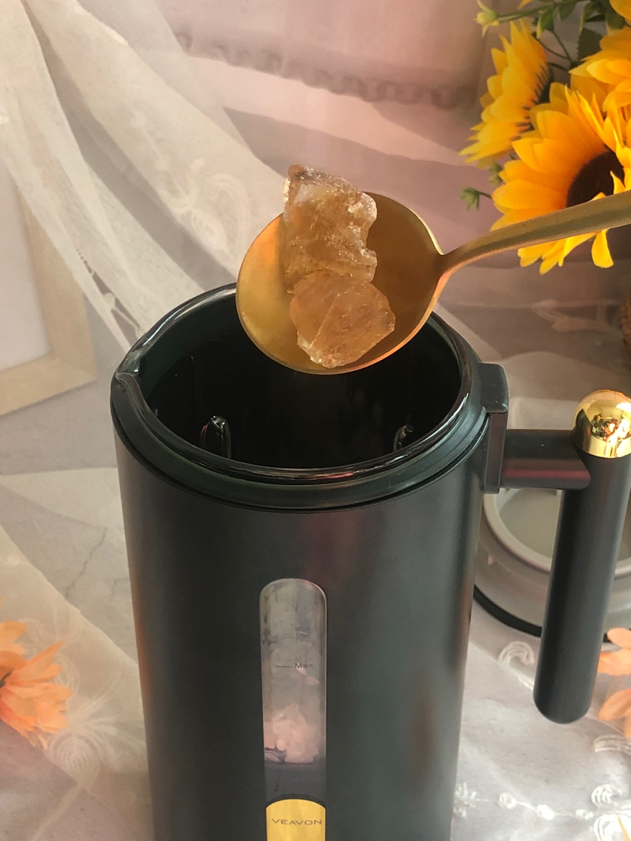 紫薯花生露