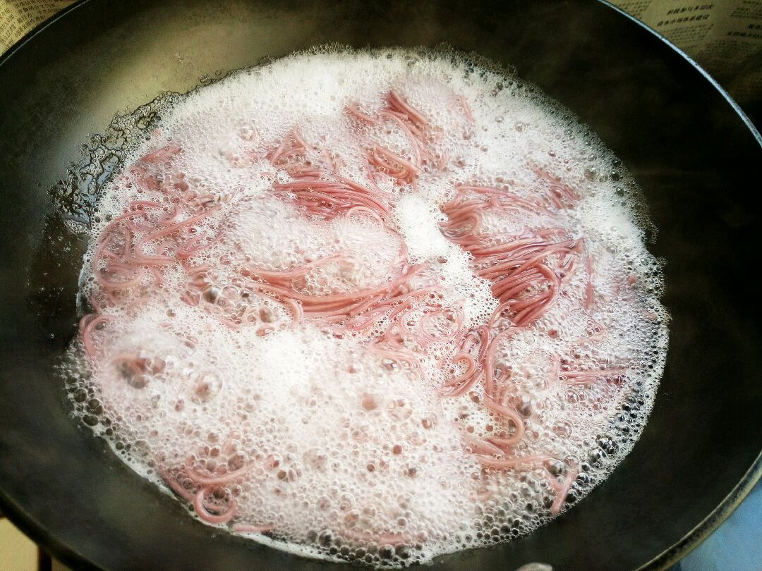 紫薯面条