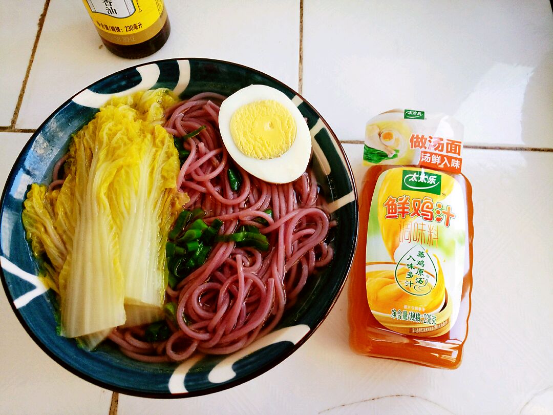 紫薯面条