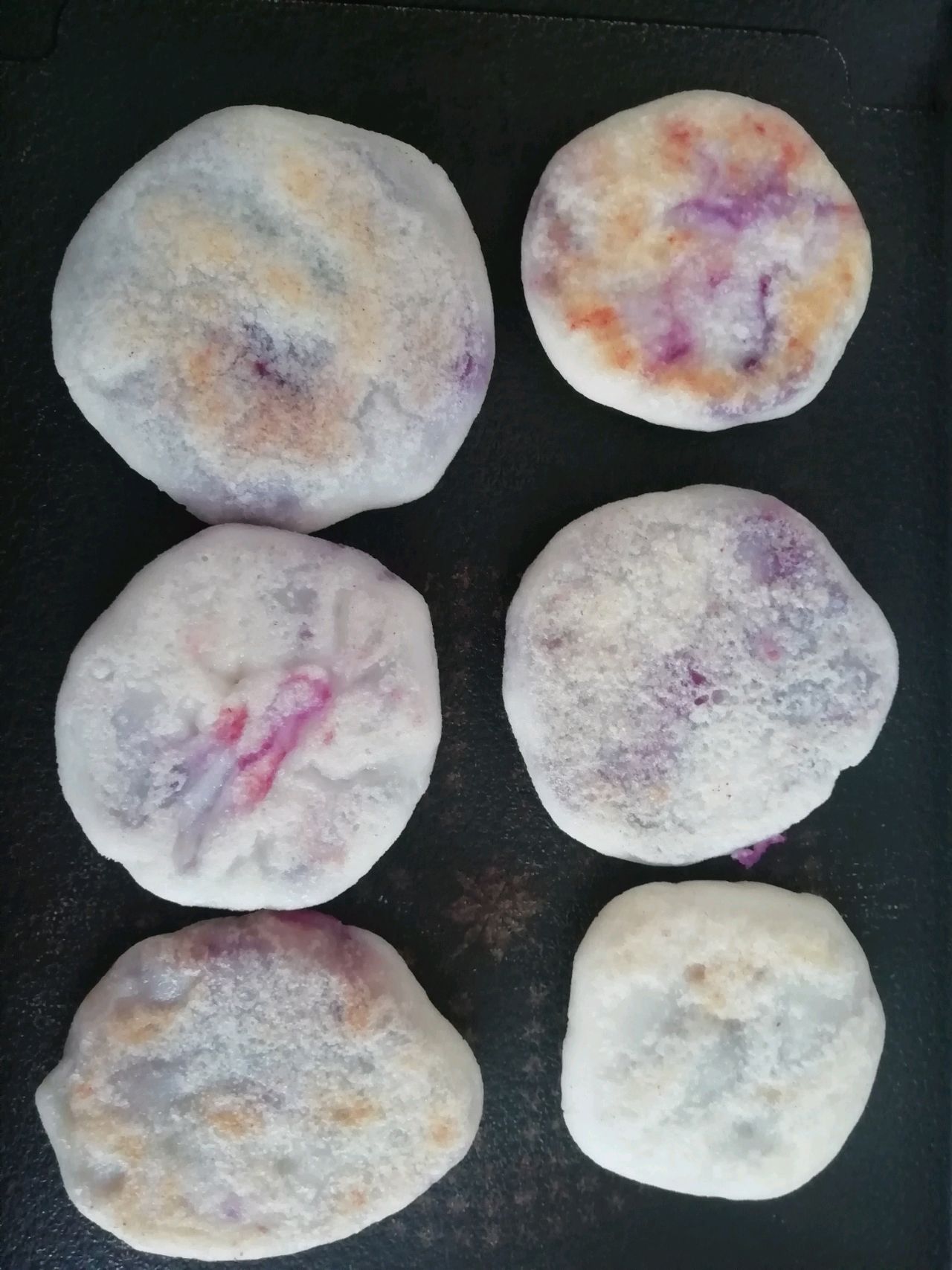 紫薯糯米饼