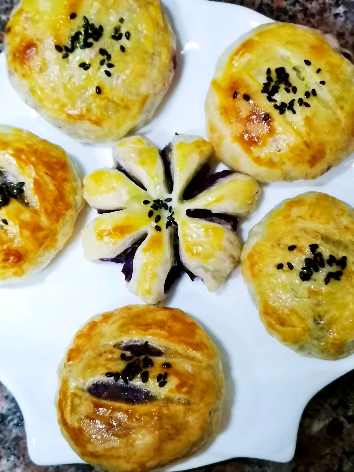 紫薯酥饼