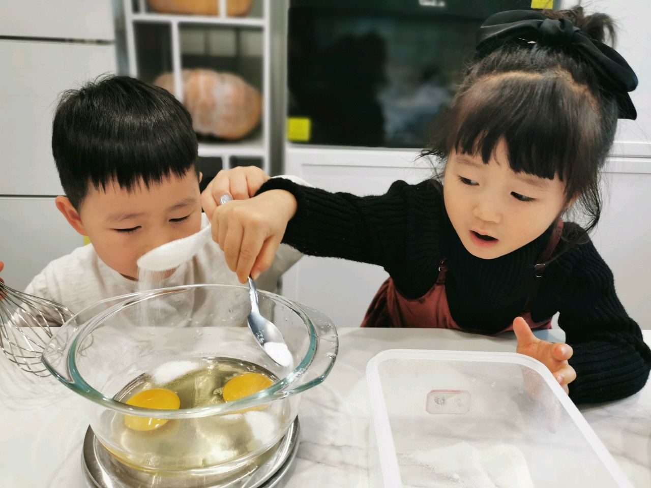 紫薯味糯米粉版手指麻薯