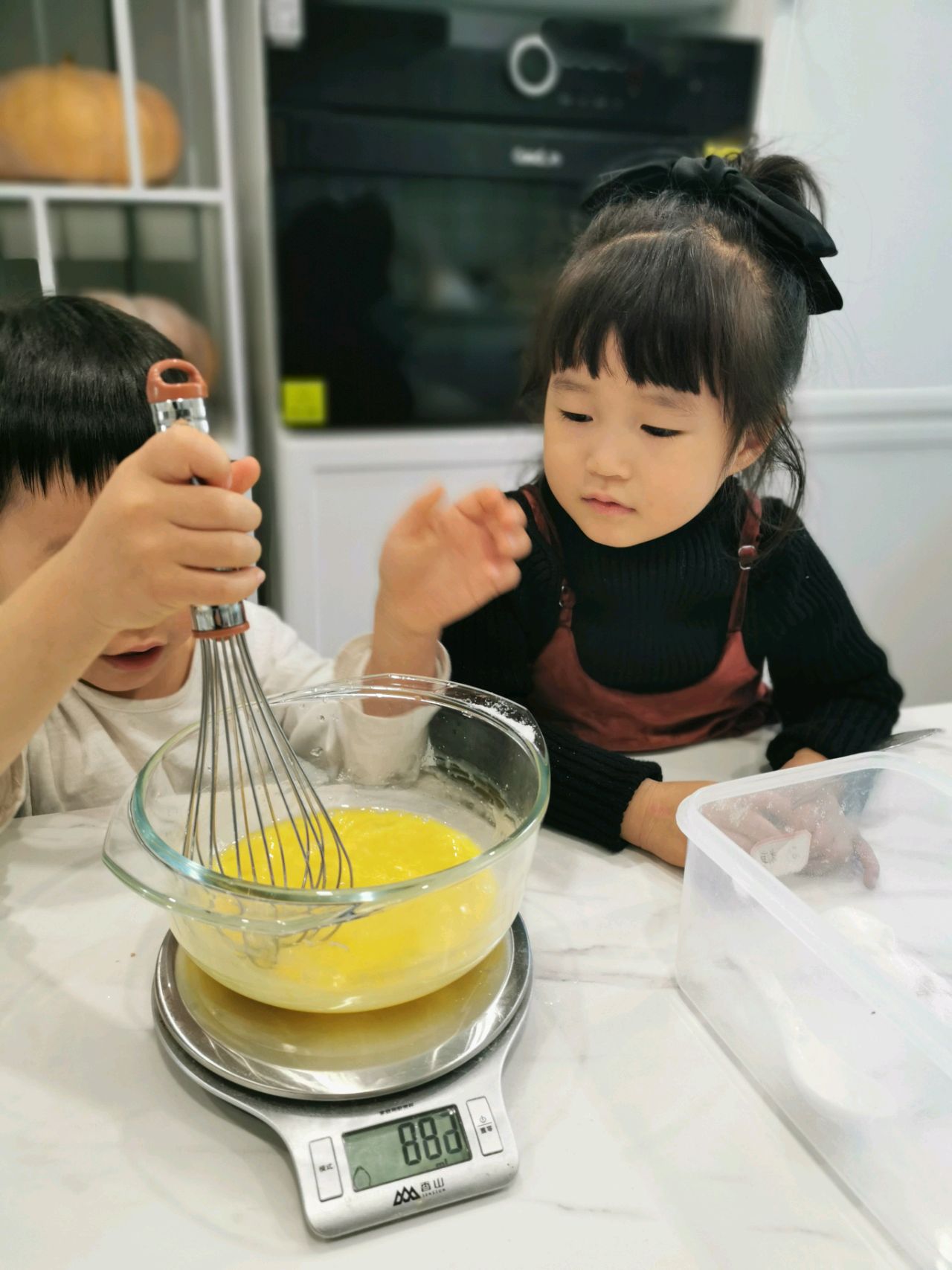 紫薯味糯米粉版手指麻薯