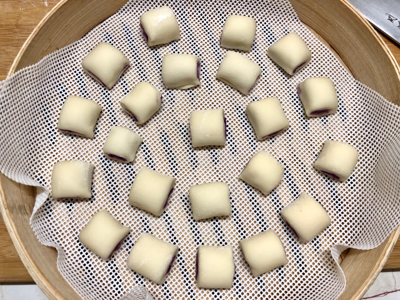紫薯小馒头