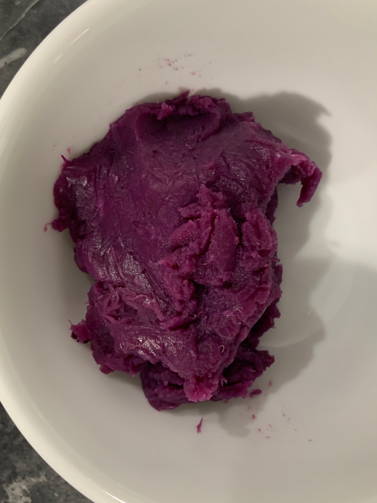 紫薯燕麦牛奶杯