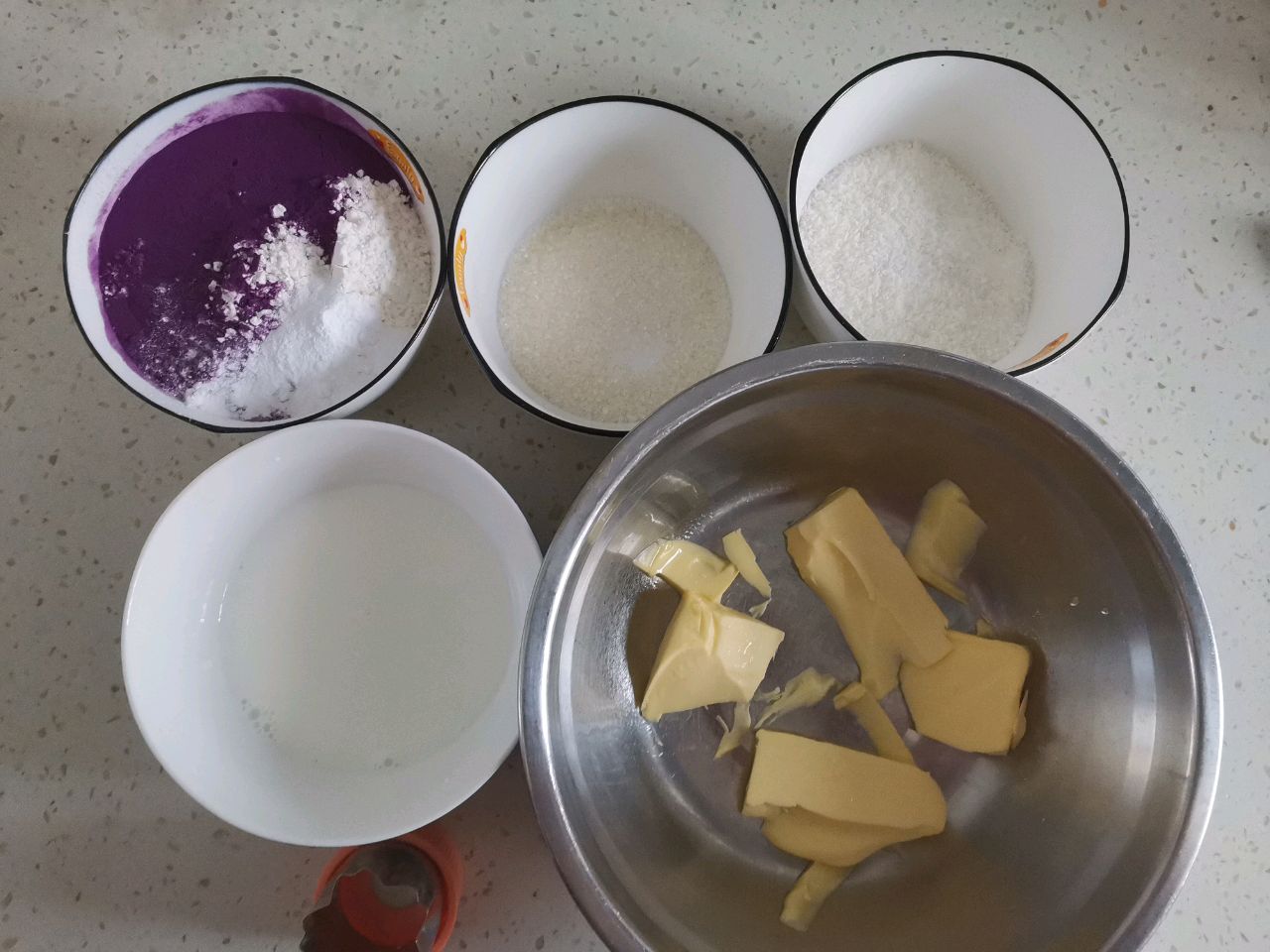 紫薯椰蓉饼干