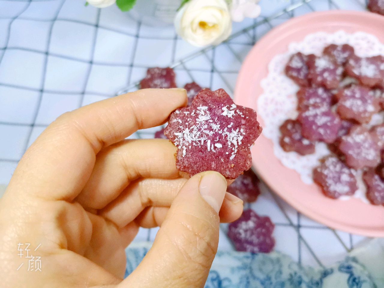 紫薯椰蓉饼干