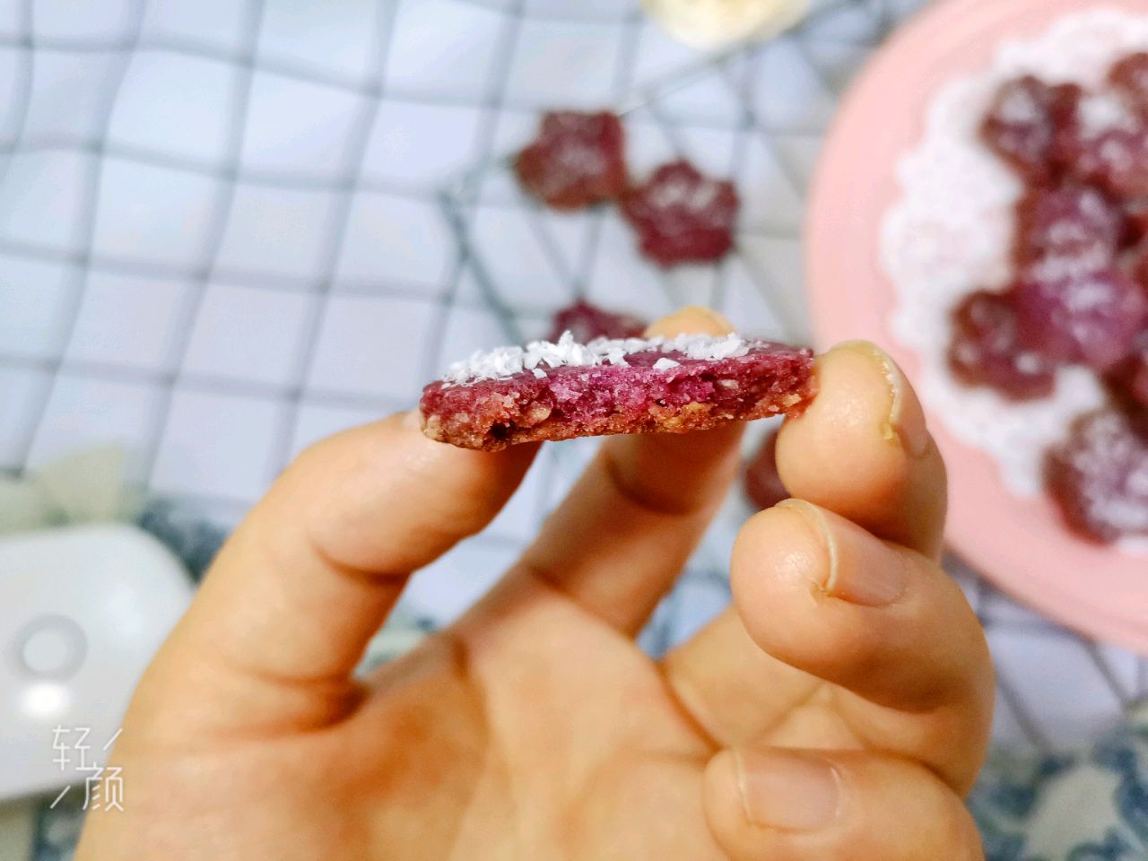 紫薯椰蓉饼干