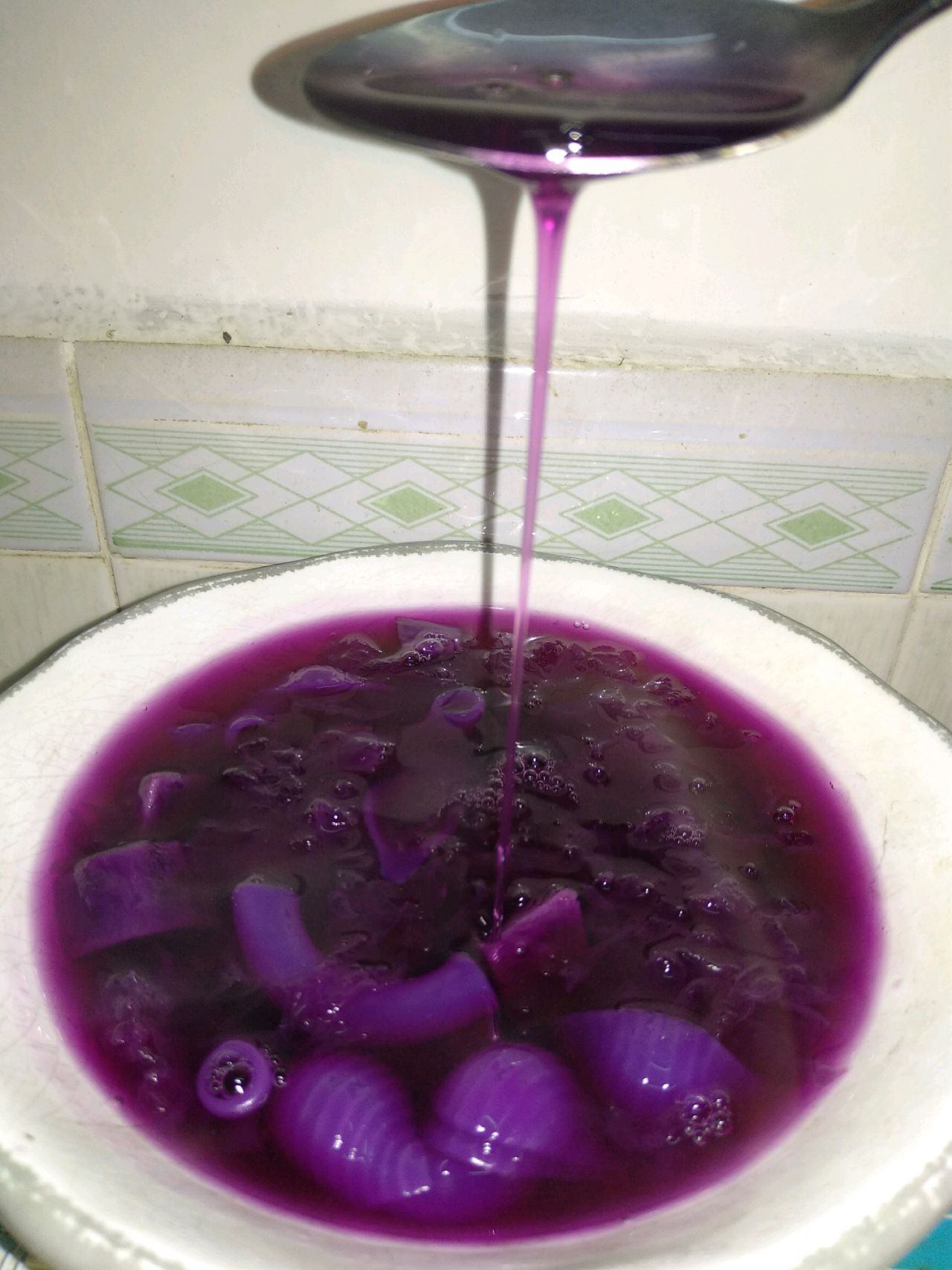 紫薯银耳羹