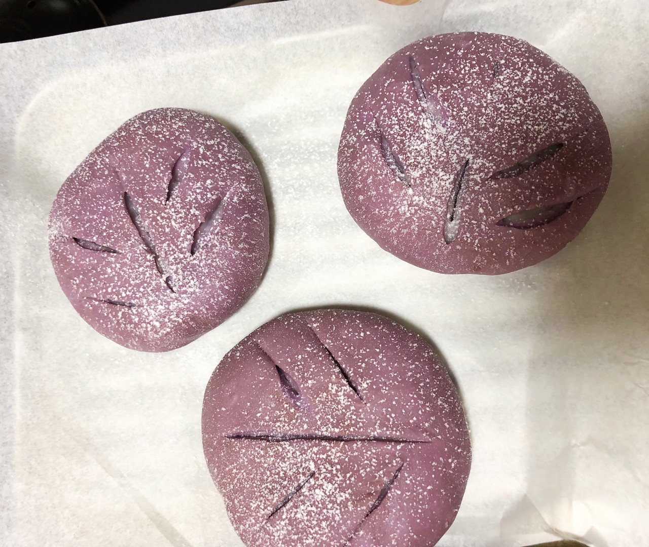紫薯芋泥欧包