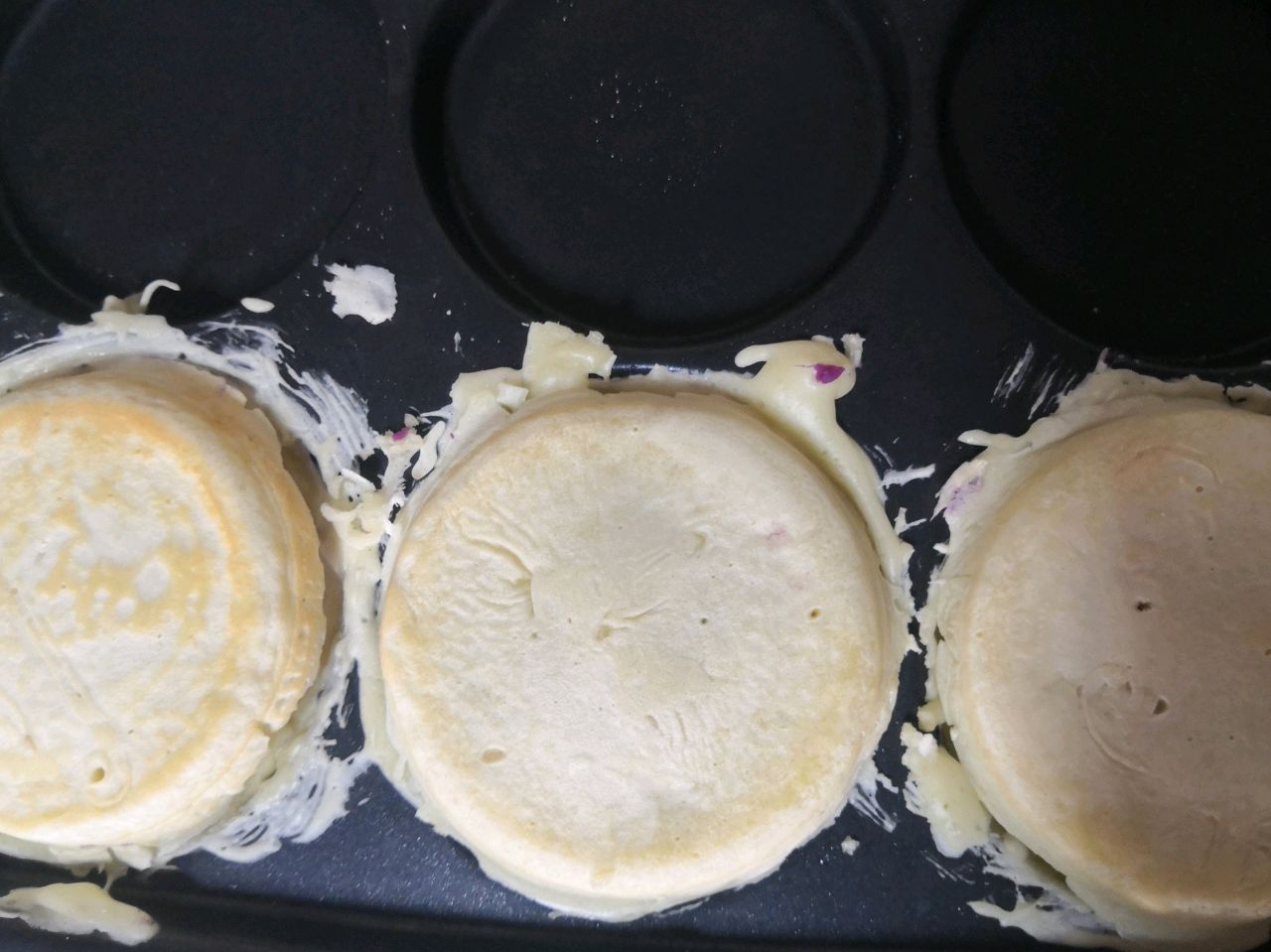 紫薯芝士车轮饼